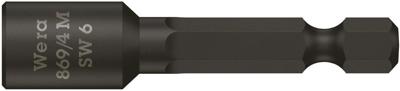 Wera 869/4 M Dopbit, Magnetisch, 6.0 x 50 mm - 1 stuk(s) - 05060421001 Wera 869/4 M Dopbit, Magnetisch, 6.0 x 50 mm - 1 stuk(s) - 05060421001