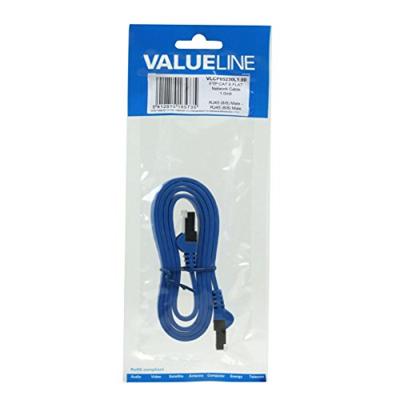 Valueline FTP CAT6 blauw plat 3m Valueline FTP CAT6 blauw plat 3m