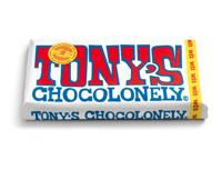 Chocolade tony chocolonely wit reep 180gr - thumbnail