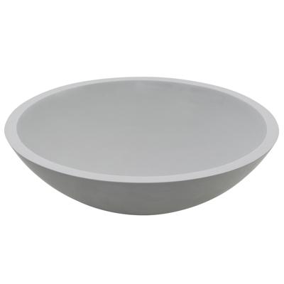Wiesbaden Wiesbaden Valerie waskom rond 43x13 cm solid surface betonlook Wiesbaden Wiesbaden Valerie waskom rond 43x13 cm solid surface betonlook