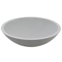 Wiesbaden Wiesbaden Valerie waskom rond 43x13 cm solid surface betonlook - thumbnail