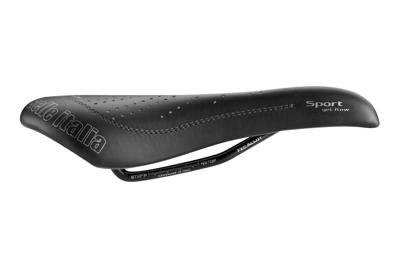 Selle Italia Sport Gel Flow S2 Zadel - Zwart