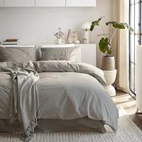 Cinderella dekbedovertrek Weekend - taupe - 240x200/220 cm - thumbnail