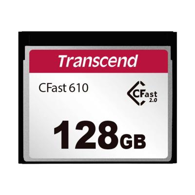 Transcend TS128GCFX610 CFast-kaart Retail 128 GB Transcend TS128GCFX610 CFast-kaart Retail 128 GB