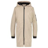 Long Bomber Regenjas Urban Outdoor Dames Cement - thumbnail
