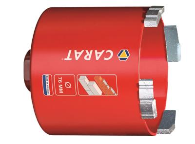 Carat HTS0876040 Dustec Diamant dozenboor voor droogboren - 87mm - HTS0876040