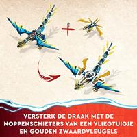 Lego Ninjago 71796 Elementdraak vs de Mecha van de Keizerin - thumbnail