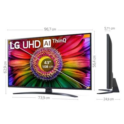 LG 43UR81006 - 43 inch - 4K LED Televisie - thumbnail