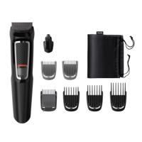 PHILIPS MG3730 / 15 Baard- en haartrimmer - Multistyle - 8 in 1 - Zelfslijpende mesjes - Zwart - thumbnail