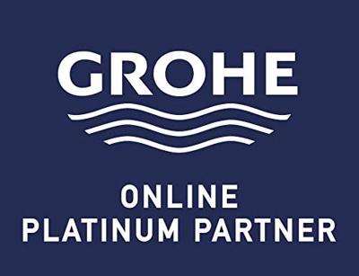Grohe Rondo urinoir druksp.1/2 inch z/stopkr.m/spoelp.en verbinder Chroom - thumbnail