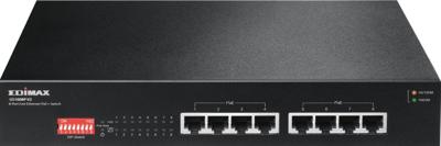 Edimax Lange afstand 8-poorts Gigabit PoE+-switch met DIP-switch | 1 stuks - GS-1008P V2 GS-1008P V2