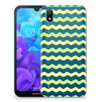Huawei Y5 (2019) | TPU bumper | Waves Yellow - thumbnail