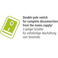 Hama Stopcontactadapter Geaard Stopcontact 2-polige Schakelaar Wit - thumbnail