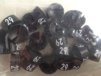 MB zwart/wit 29 voor op kledinghanger