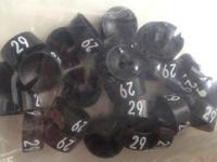 MB zwart/wit 29 voor op kledinghanger - thumbnail