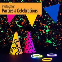 FolkArt • neon blacklight blue - thumbnail