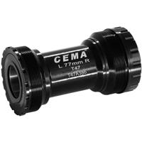 CEMA bracketas t47a fsa386 / rotor 30mm rvs zwart - thumbnail