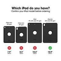 Otterbox Defender Back cover Zwart Tabletcover - thumbnail