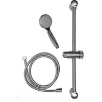 Complete Doucheset 52cm - ABS Kunststof Handdouche 1 functie - Glijstang - flexibele slang van 150cm - Chroom - Doucheset - thumbnail
