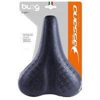 Selle Bassano Fietszadel cafe racer bobber voor heren - zwart - thumbnail