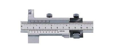 Helios Preisser Werkplaatsschuifmaat | 500mm | m.FE m.punten | Bek-L.150 mm | 1 stuk - 0235508 0235508