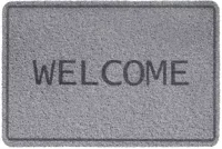 Hamat deurmat Curly welcome 40x60cm grijs - thumbnail