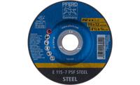 PFERD TOOLS 62011634 E 115-7 PSF STEEL Afbraamschijf gebogen Diameter 115 mm Boordiameter 22.23 mm Gietijzer, Staal, Gegoten staal 10 stuk(s) - thumbnail