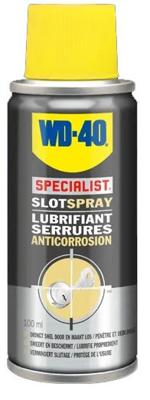 Wd40 Slotspray specialist 100 ml zwart/geel