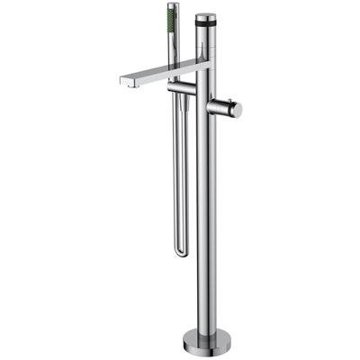 Wiesbaden Sphere Thermostatische Badmengkraan - Vrijstaand - Chroom