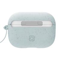 Incipio Organicore Hoesje compatibel met Apple AirPods Pro - Blauw [Ondersteunt draadloos opladen, biologisch afbreekbaar materiaal, inclusief lanyard] - thumbnail