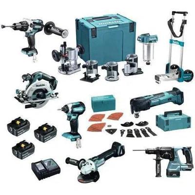 Makita DLX7015TJ2 Accu Combiset 7-delig met Trolley 18V 5.0Ah in Mbox