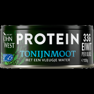 John West Protein Tonijnmoot Vleugje Water 120 g bij Jumbo