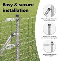 VidaXL Afrasteringspaal 7 pcs zilver staal - thumbnail