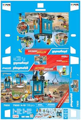 Playmobil® Action heroes 71650 PROMO bouwplaats - thumbnail