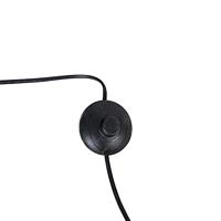 QAZQA Booglamp messing met witte marmeren voet verstelbaar - XXL - thumbnail