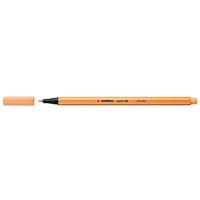 STABILO point 88, premium fineliner 0.4 mm, pastel oranje, per stuk - thumbnail