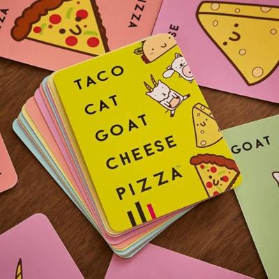 Geronimo Games taco cat goat cheese pizza kaartspel