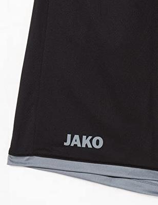 JAKO 4451 Reversible Short Change 2.0 - Zwart/Steengrijs - M
