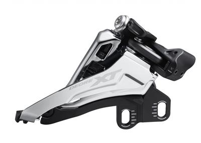 Shimano voorderailleur Deore XT M8100e 2x12 speed klem laag Shimano voorderailleur Deore XT M8100e 2x12 speed klem laag