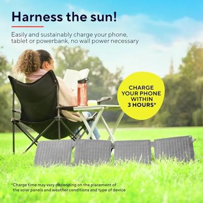 Trust Zuny opvouwbaar zonnepaneel, oplader smartphone en tablet, 40 W Trust Zuny opvouwbaar zonnepaneel, oplader smartphone en tablet, 40 W