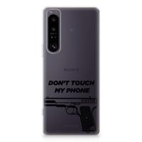 Sony Xperia 1 IV Silicone-hoesje Pistol DTMP - thumbnail