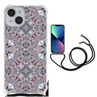 iPhone 14 Anti-Shock Hoesje Flower Tiles - thumbnail