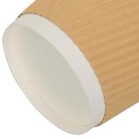 VidaXL Papieren koffiekopjes 1000 st 4oz 100 ml bruin - thumbnail