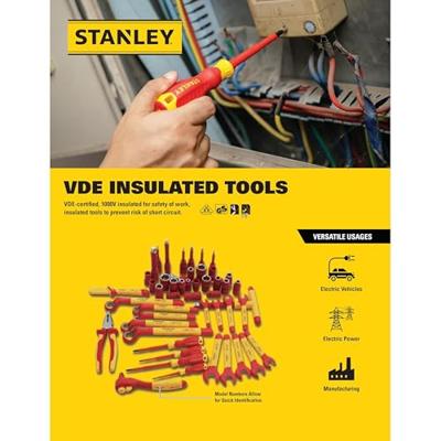 Stanley handgereedschap FatMax Schroevendraaier Phillips VDE PH0 X 75mm - 0-65-414