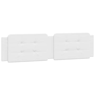 Bedframe zonder matras "Zadar" kunstleer wit 200x200 cm