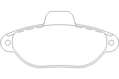 Remblokken set 2143602