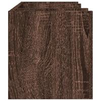 VidaXL Bureau organiser 44,5x24x25 cm bewerkt hout bruin eikenkleur - thumbnail