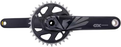 SRAM crankstel "gx eagle carbon" crankset gx eagle carbon 32t boost 175mm