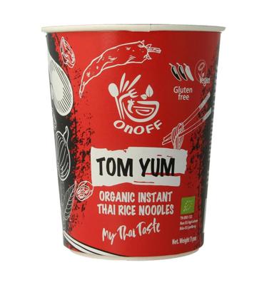 Instant noodlesoup tom yum bio 75 Gram Instant noodlesoup tom yum bio 75 Gram