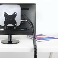 Kabelorganizer NANOCABLE 10.36.0003-BK Zwart 3 m Ø 25 mm - thumbnail